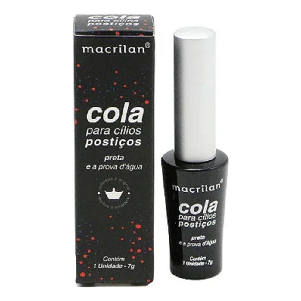 Cola para Cílios Preto - Macrilan