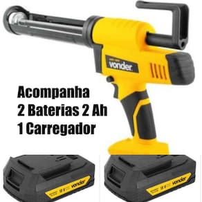 Aplicador silicone com 2 baterias 18V 2Ah IASV 1830 VONDER