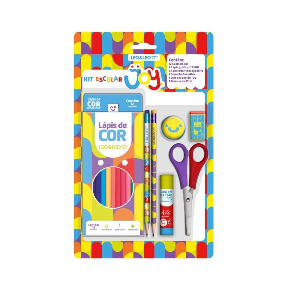 Kit Lápis De Cor Joy