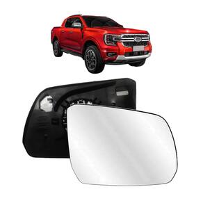 Lente Retrovisor Com Base Ranger 2023> Sem Sensor Passageiro