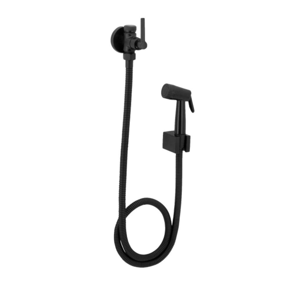 Ducha Higiênica Derivação Dn15 - Preto Fosco - Color Mais