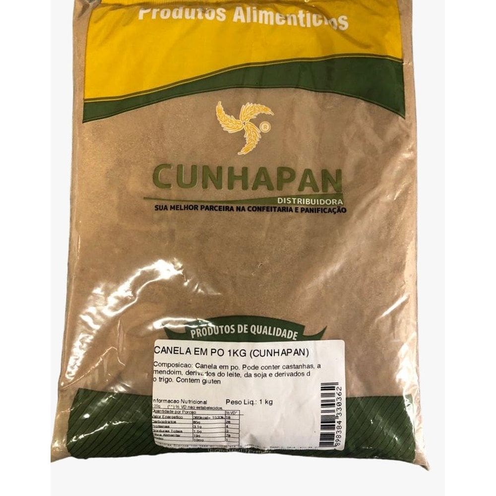 Canela Em Pó 1kg - Cunhapan