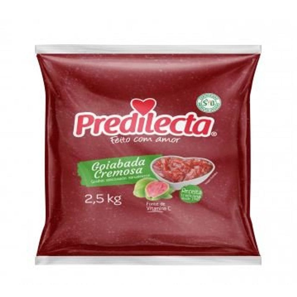 Goiabada Bisnaga 2,5kg - Predileta