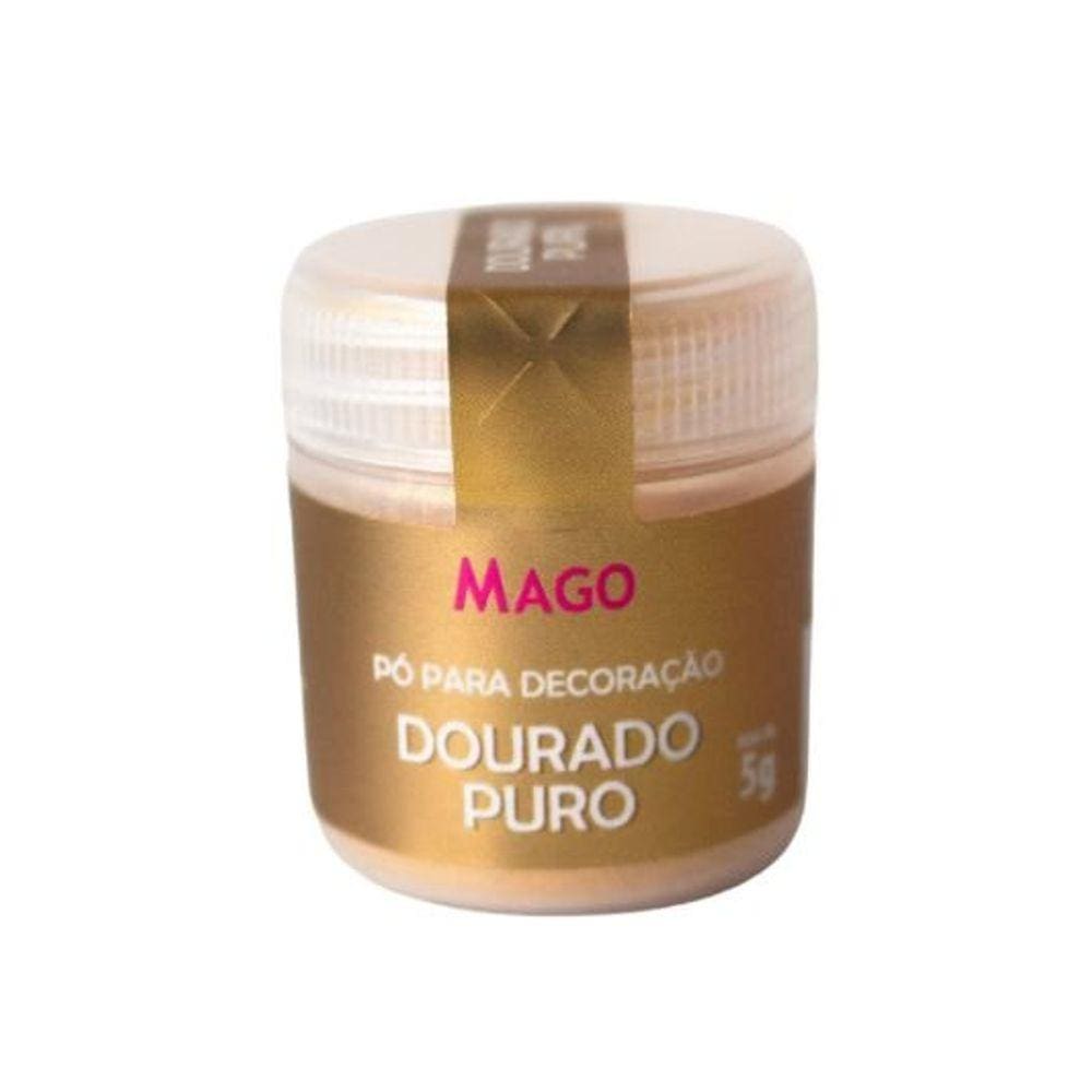 Pó para Decoração Dourado Puro 5g - Mago