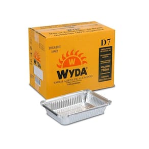 D - 7 Embalagem Alumínio Sem Tampa Com 100 750ml - Wyda