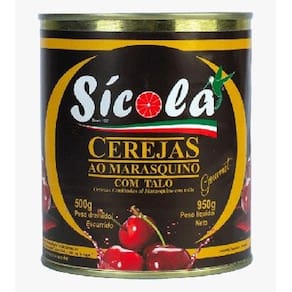 Cereja Ao Marasquinho Com Talo 1,65kg - Sicola