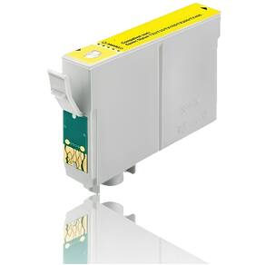 Cartucho Para Epson TX125 T133420 Yellow Compatível