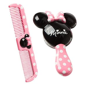 Conjunto de escova e pente de cabelo Minnie