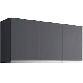 Armário Aéreo Cozinha Adriana 3 Portas 120 cm
