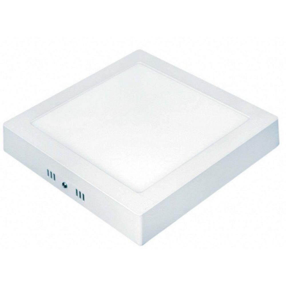 Painel Led Taschibra Lux Quadrado 6w Sobrepor Bivolt 3000k