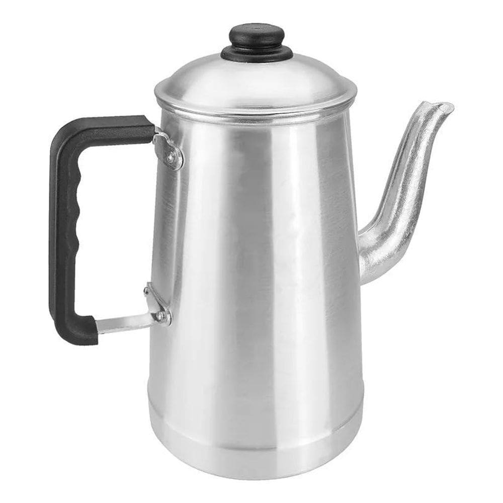 Bule Hotel Cabo Baquelite 4,5 L - Prateado