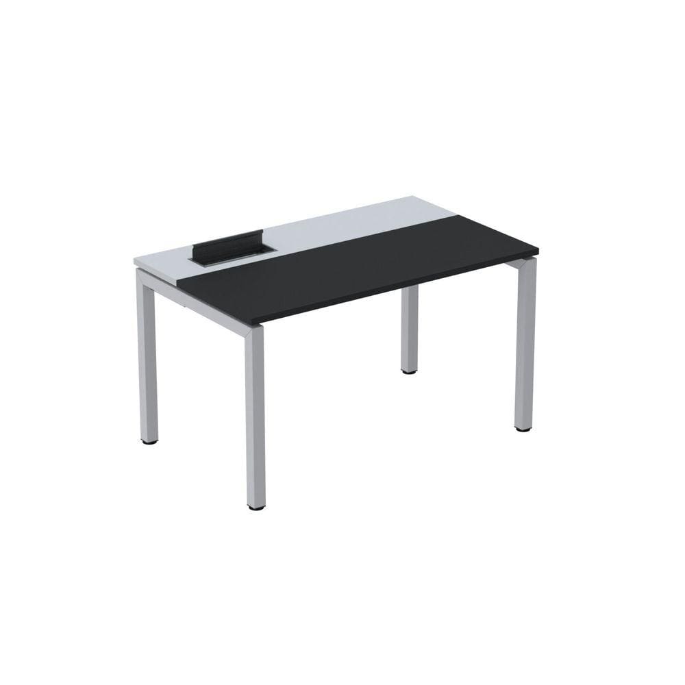 Mesa Plataforma para Coworking 160x792 Psc160 Preto/Cinza