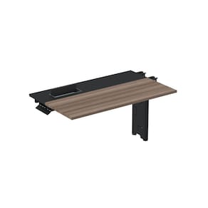 Complemento de Plataforma Corporativa 120x792 Cplpsc120 Walnut/Preto