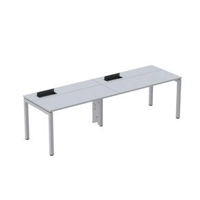 Mesa Plataforma para Coworking para 2 Pessoas 110x792 Psc110 Cinza
