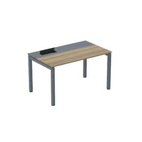 Mesa Plataforma para Coworking 140x792 Psc140 Noce Marromlle/Grafito