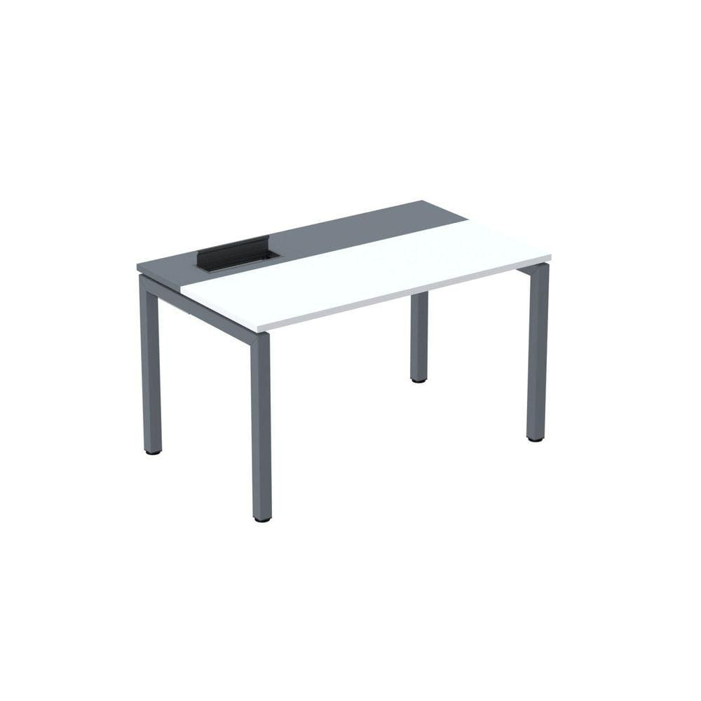 Mesa Plataforma para Coworking 120x792 Psc120 Branco/Grafito