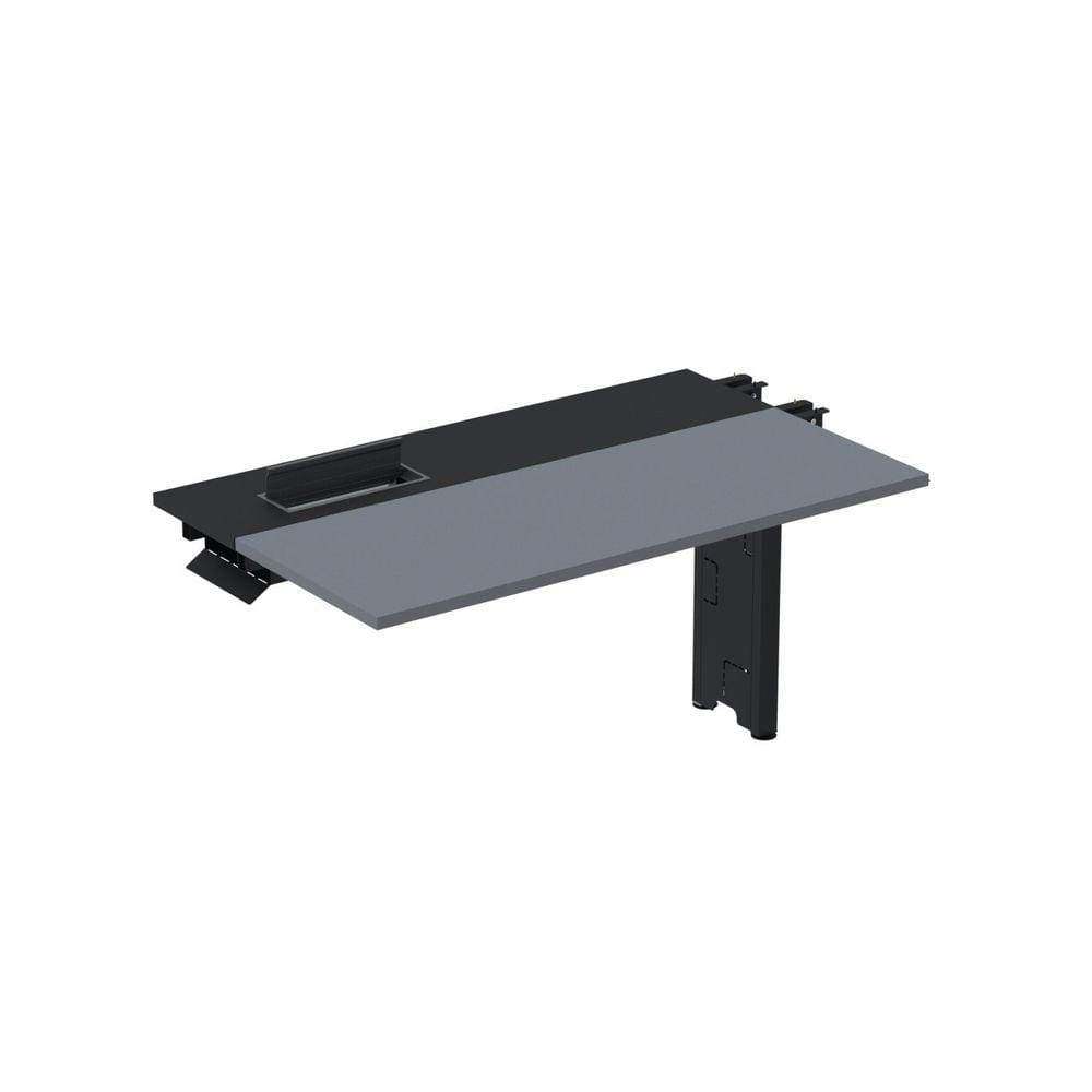Complemento de Plataforma Corporativa 140x792 Cplpsc140 Grafito/Preto