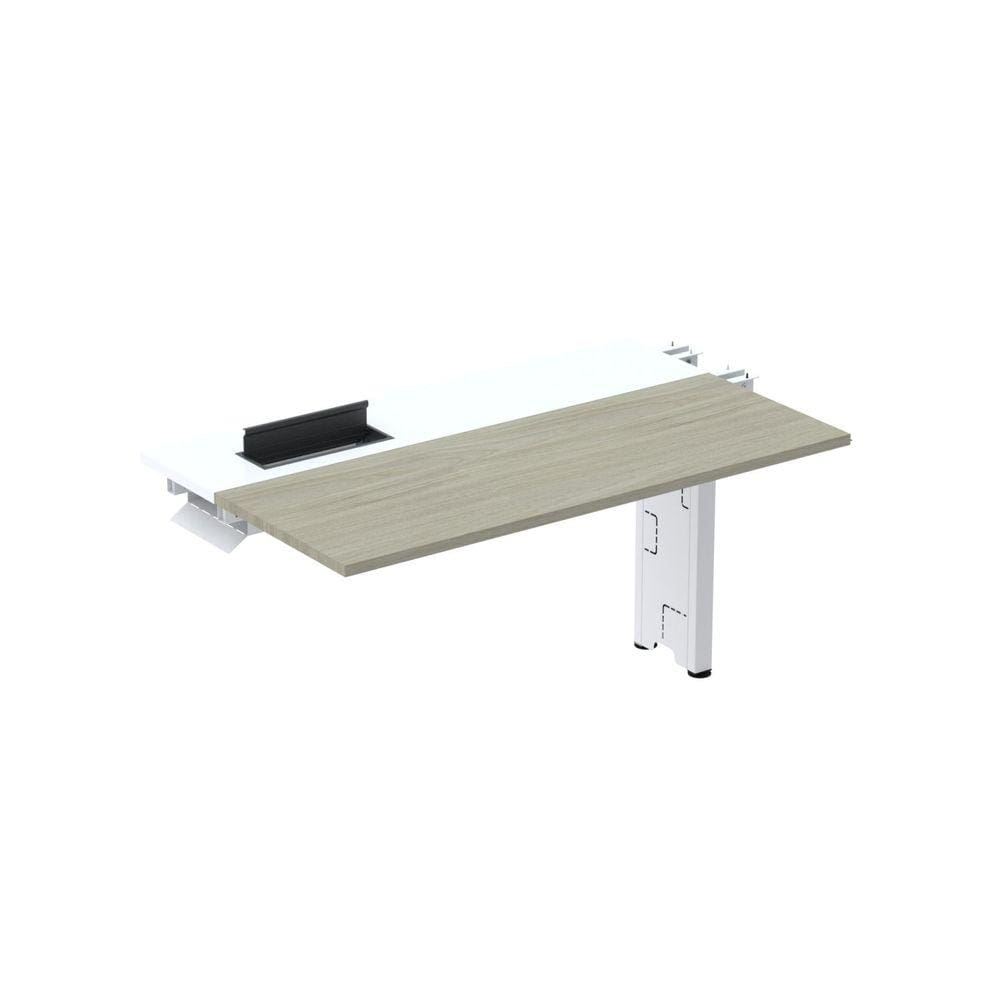 Complemento de Plataforma Corporativa 110x792 Cplpsc110 Nogueira Casablanca/Branco
