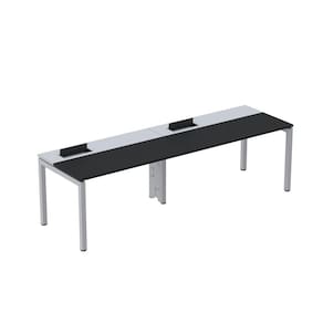Mesa Plataforma para Coworking para 2 Pessoas 140x792 Psc140 Preto/Cinza