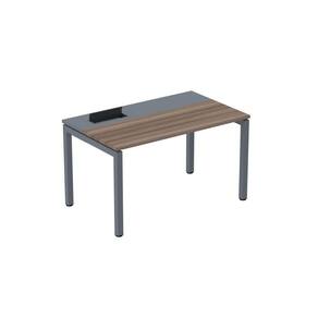 Mesa Plataforma para Coworking 160x792 Psc160 Walnut/Grafito