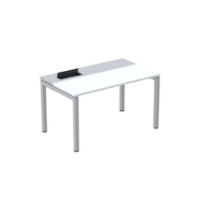 Mesa Plataforma para Coworking 130x792 Psc130 Branco/Cinza