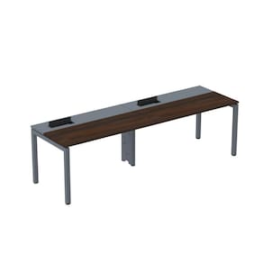Mesa Plataforma para Coworking para 2 Pessoas 140x792 Psc140 Escalate/Grafito