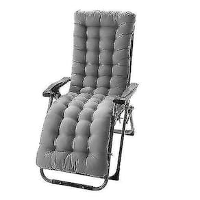 Substituição da almofada de assento reclinável, cinza, 155 cm, algodão