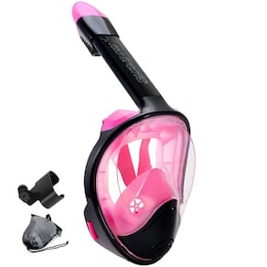 Mascara Subaquática de de Mergulho Gold Sports Full Face Com Snorkel