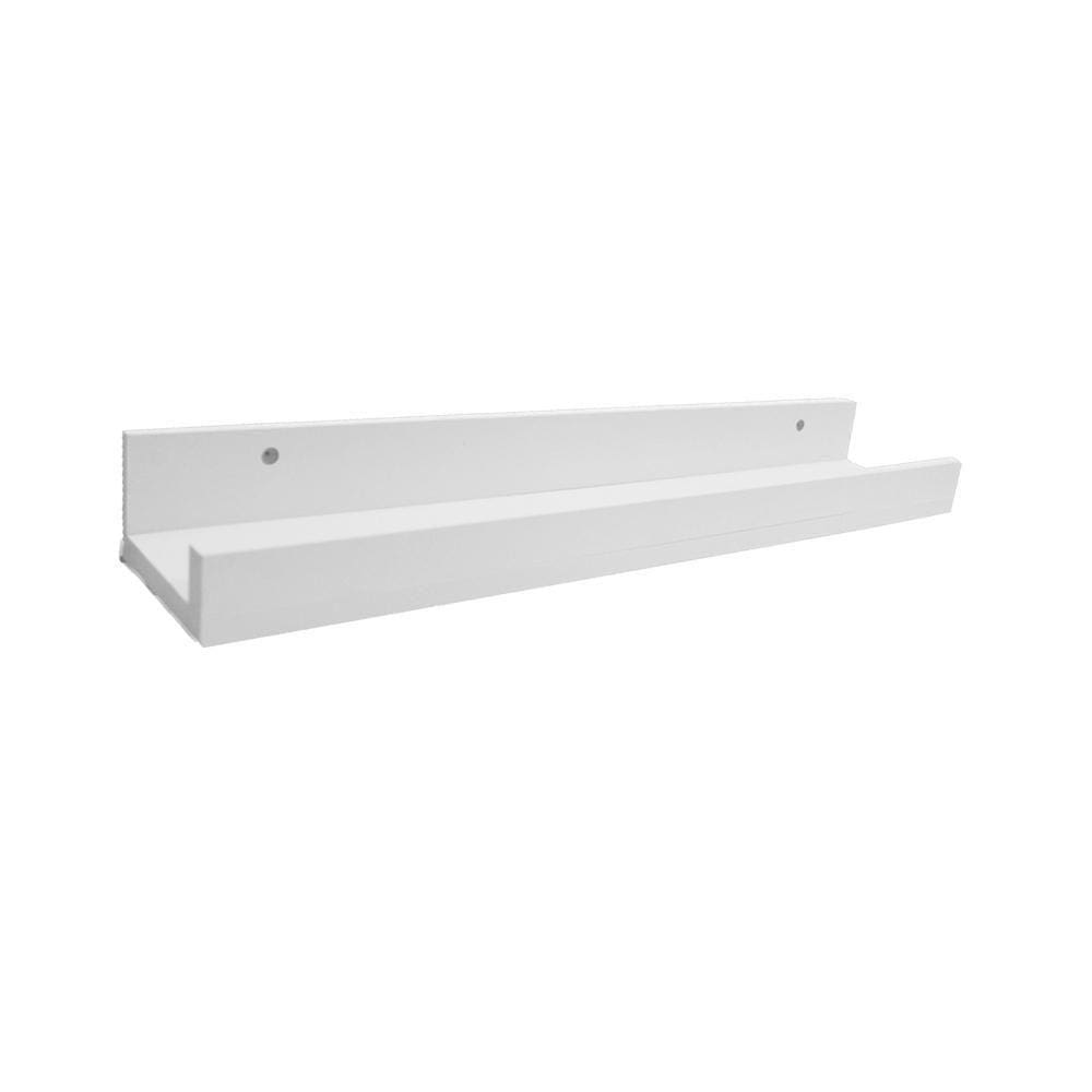 Prateleira Tempero Simples 45 Cm Branco Em Mdf [f031]