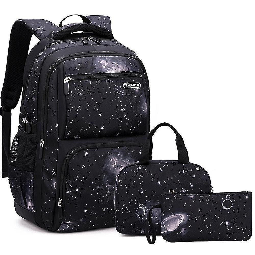 Conjunto mochilas escolares para meninos de 4 a 11 anos, 3 peças