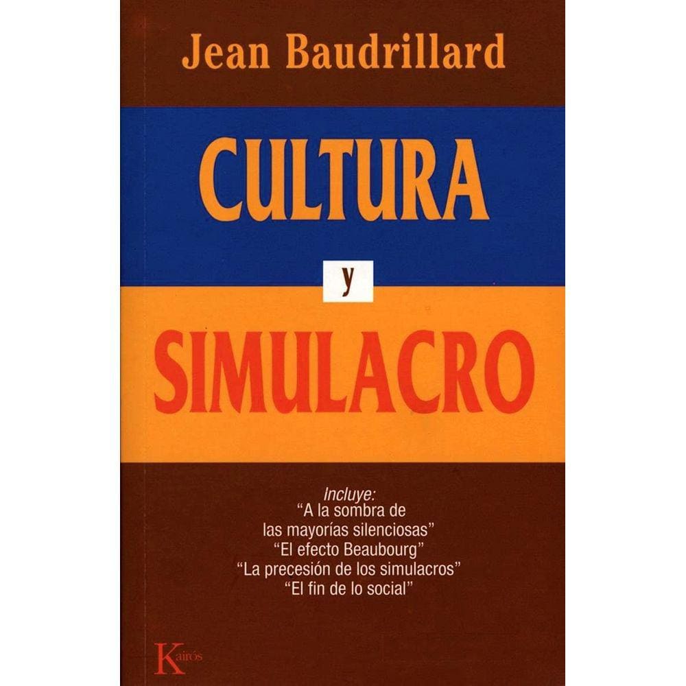 Livro KAIRÓS Cultura y Simulacro