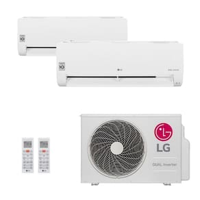 Ar-Condicionado Bi-Split HW LG Dual Inverter Voice 16.000 BTUs (2x Evap HW 9.000) R-32 Só Frio 220V