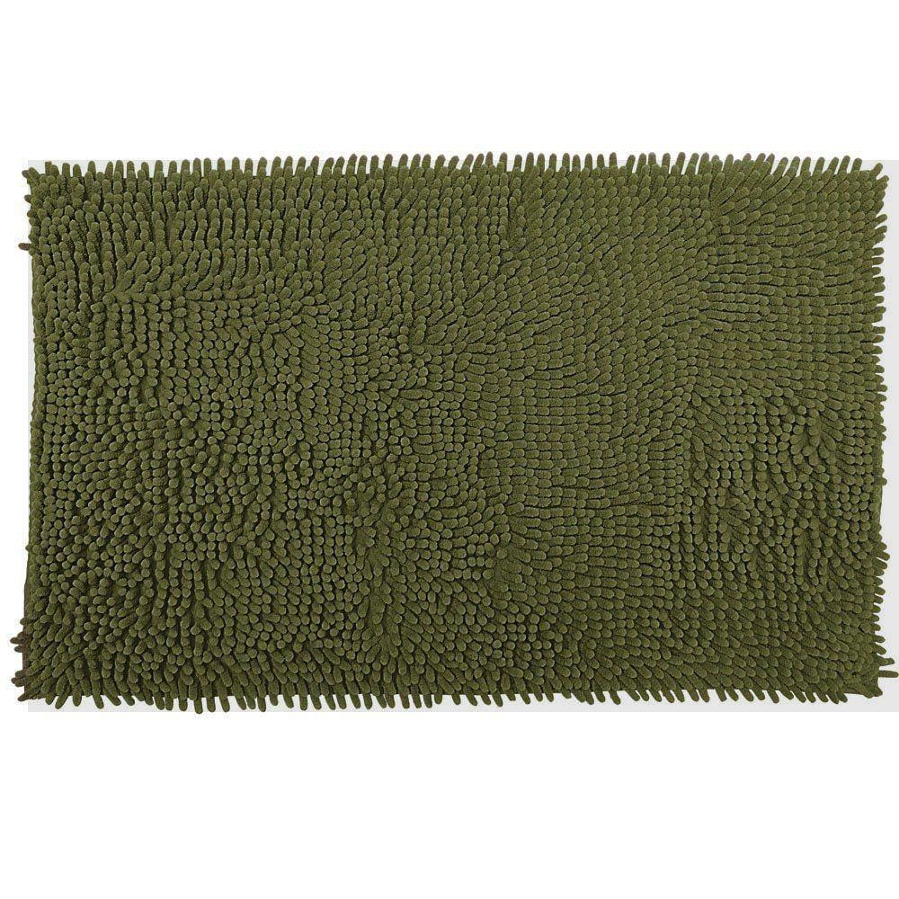 Tapete Microfibra para Banheiro Bolinha 38CM x 58CM