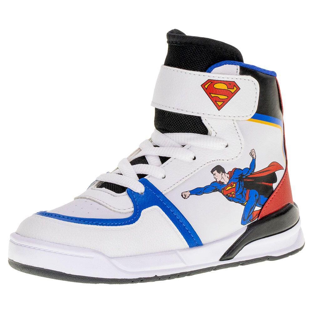 Tênis Infantil Cano Alto Superman Via Vip - W4008sm