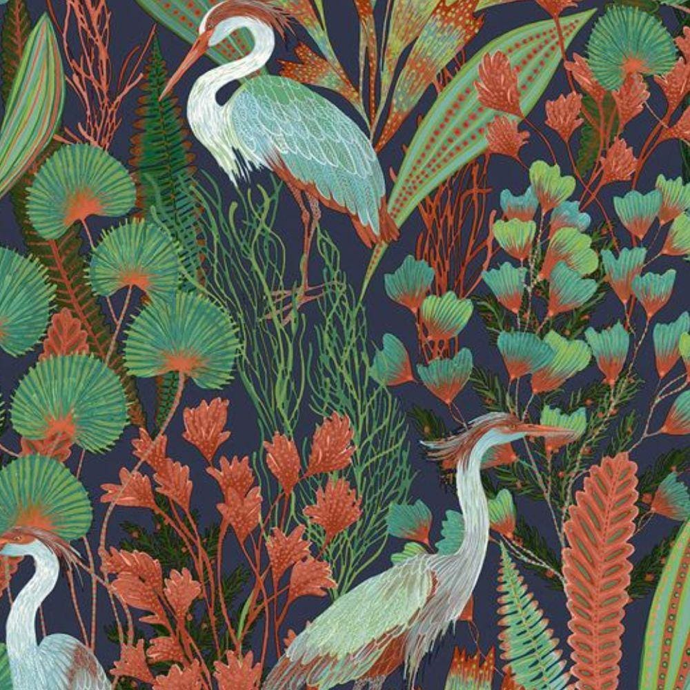 Papel de Parede Ciara Folhagem Verde A58403