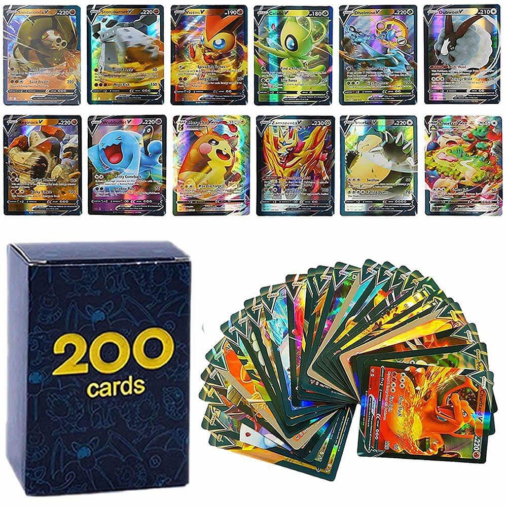 Pokemon Shining Cards GX EX V VMAX TAG TEAM MEGA Brinquedos