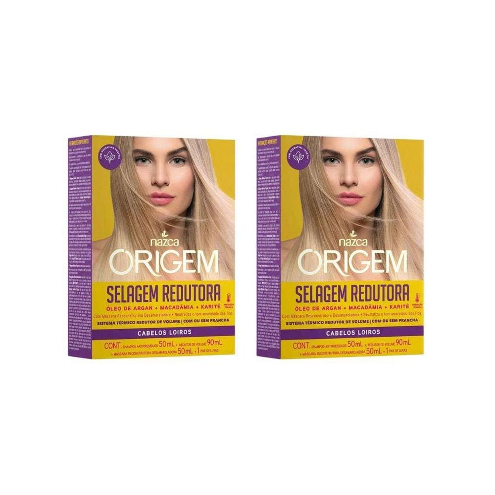 Kit Selagem/Redutora Origem Loiros - Kit Com 2Un