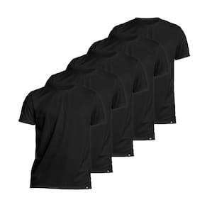 Kit com 5 Camiseta Algodão Sportswear Muvin - Masculino - Mais Conforto para seu Treino e Caminhada