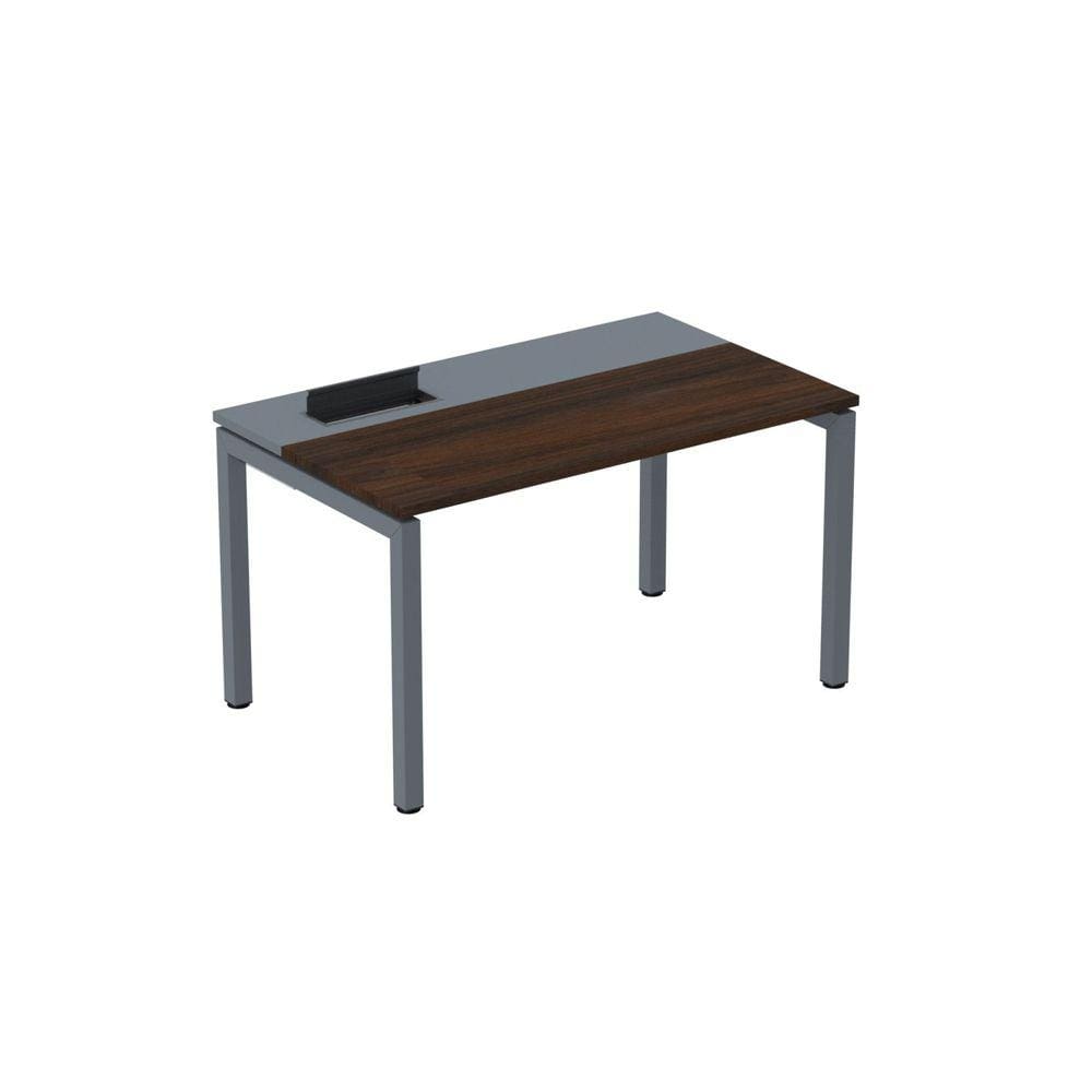 Mesa Plataforma para Coworking 130x792 Psc130 Grafito/Branco