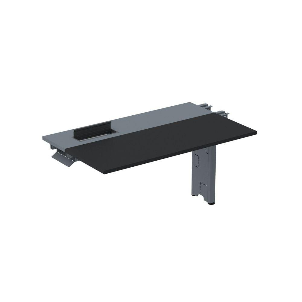 Complemento da Mesa Plataforma para Coworking 110x792 Cplpsc110 Preto/Grafito