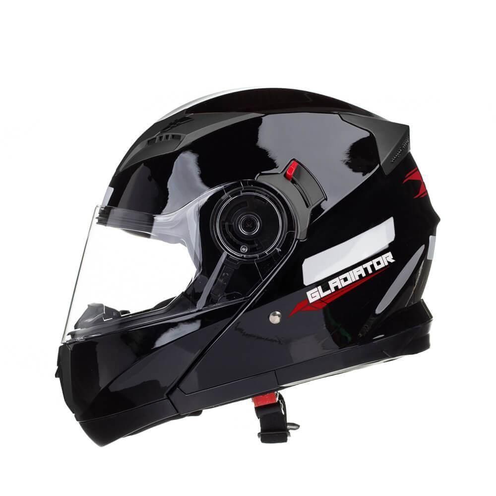 Capacete Texx Escamot Gladiator Pret Brilhante 56 [f016]