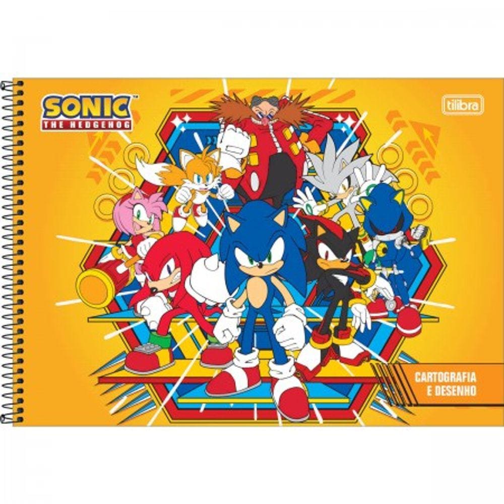 Desenho sonic | Casas Bahia