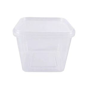 Pote Quadrado Com Lacre 250ml Com 10 Unidades - Prafesta