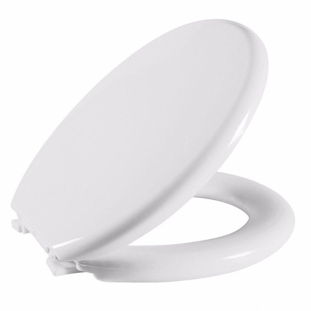 Assento Sanitário Almofadado Reforçado Oval Astra Branco