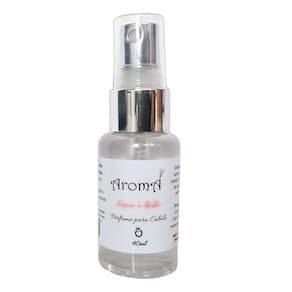 Perfume Para Cabelo Com Óleo Essencial De Menta Aromá - 40Ml