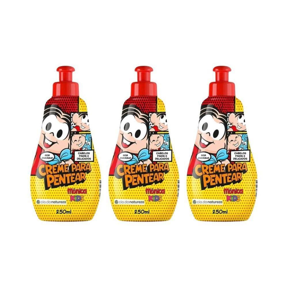 Creme De Pentear Cia Da Natureza Monica Finos Deli 250Ml-3Un