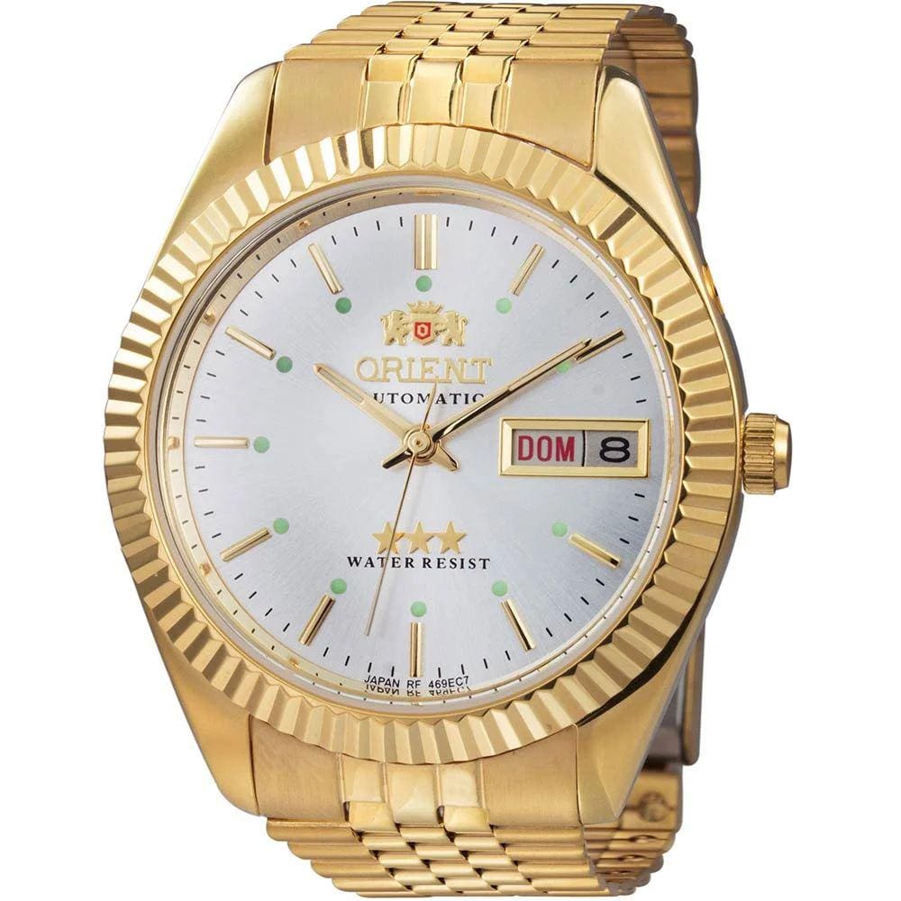 Relógio Orient Masculino Dourado Automatico 469Ec7f B1kx