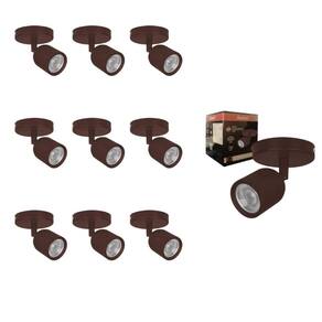 Spot Led Elegance Avant Sobrepor 7W 6500K Bivolt Café 10 Un