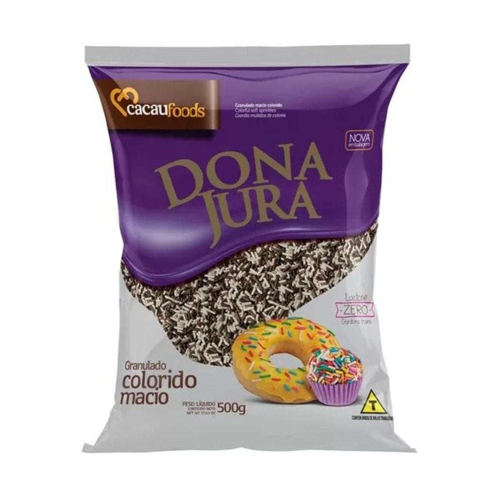 Chocolate Granulado Macio 500g - Dona Jura