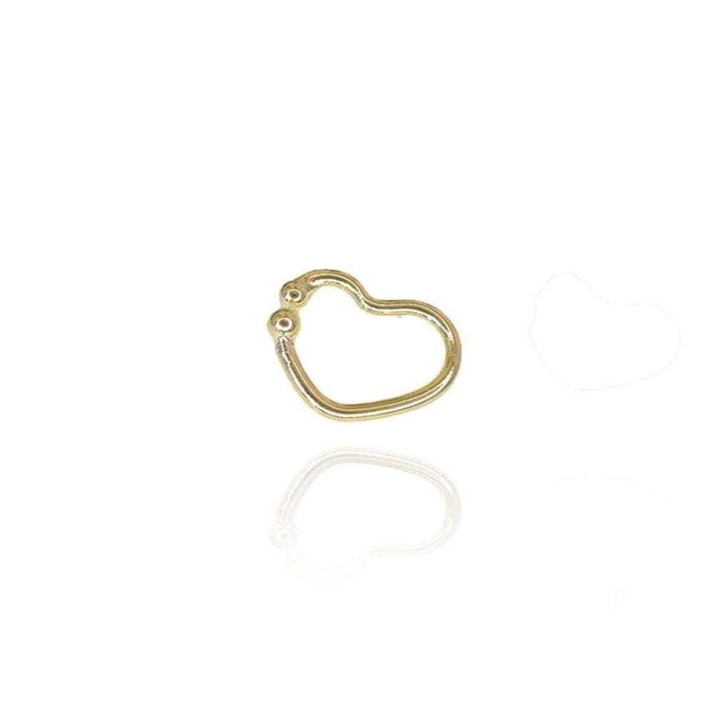 Piercing Fake Forma De Coração [f027]